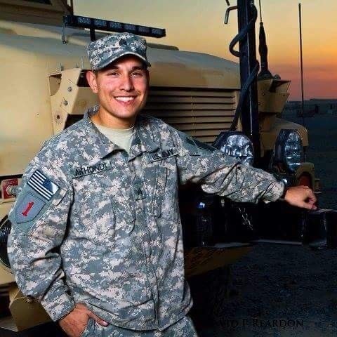 Jonathan during his ten years of U.S. Army service